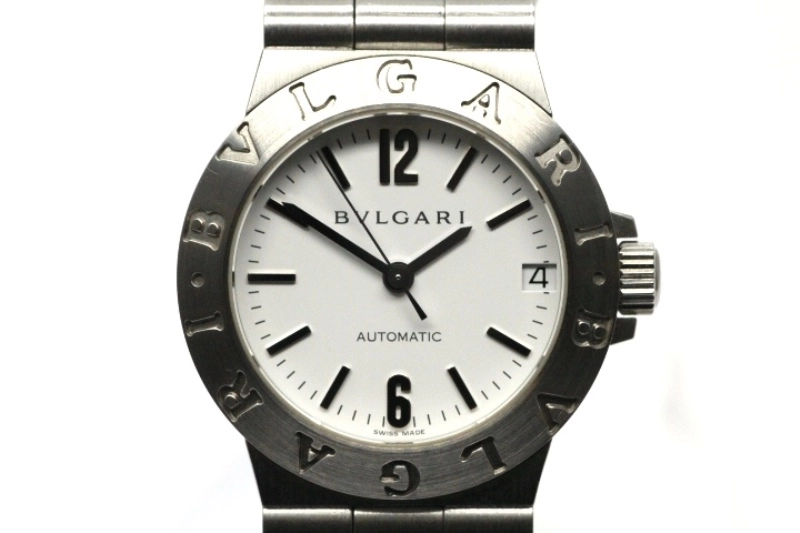 《美品　稼動品》　ブルガリ　ディアゴノ　レディース腕時計　AT  自動巻き