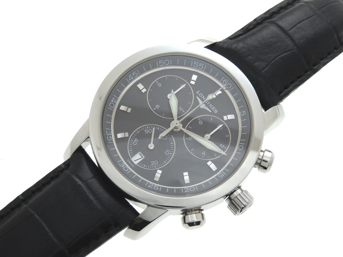 LONGINES 腕時計 ヘリテージ クロノグラフ l2.663.4 bskampala.com