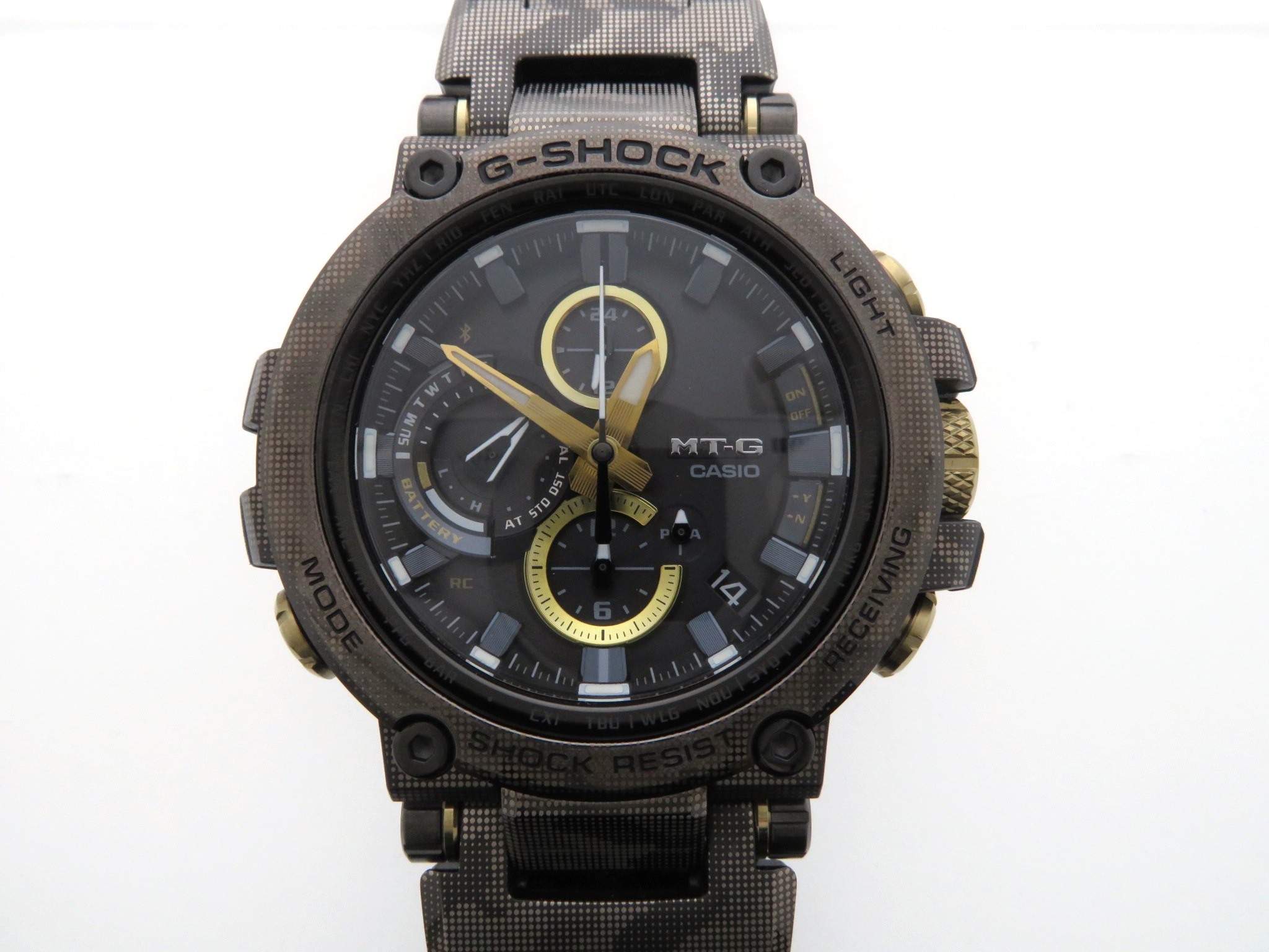 カシオ G-SHOCK メンズ時計 MTG-B1000DCM-1AJR ソーラークォーツ MT-G Bluetooth 搭載  【431】2144000182781 の購入なら「質」の大黒屋（公式）