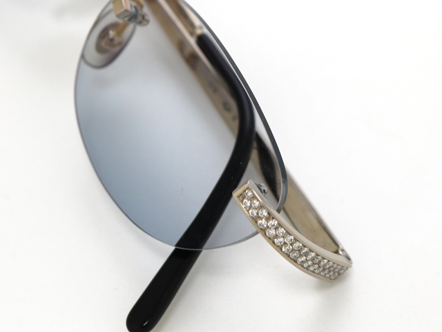 JEWELRY カルティエ Cartier 眼鏡フレーム WG サイド