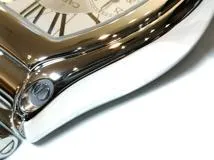 CARTIER　カルティエ　ロードスター クロノ　W62019X6　ステンレス　SS　シルバー　メンズ　自動巻き【432】2143300215687