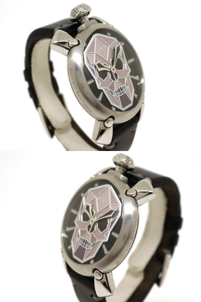 美品★　ガガミラノ　腕時計　バイオニックスカル　手巻き　5060.01S