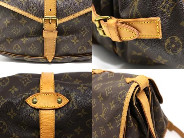 LOUIS VUITTON ルイ・ヴィトン バッグ ソミュール35 ショルダー