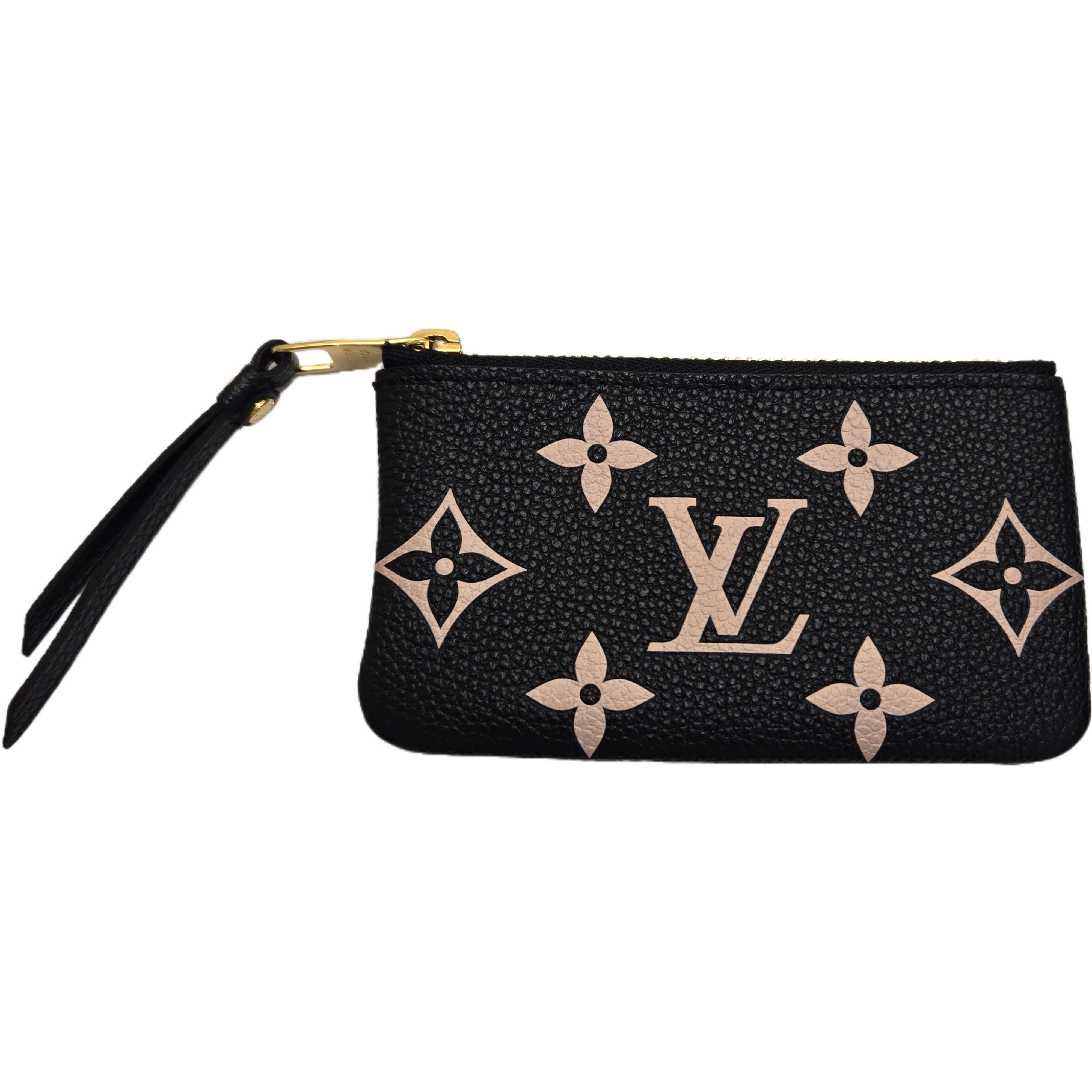 LOUIS VUITTON ルイ・ヴィトン ポシェット・クレ バイカラーモノグラム・アンプラント ブラック/ベージュ M80885  TN1263【432】2120800004867 の購入なら「質」の大黒屋（公式）