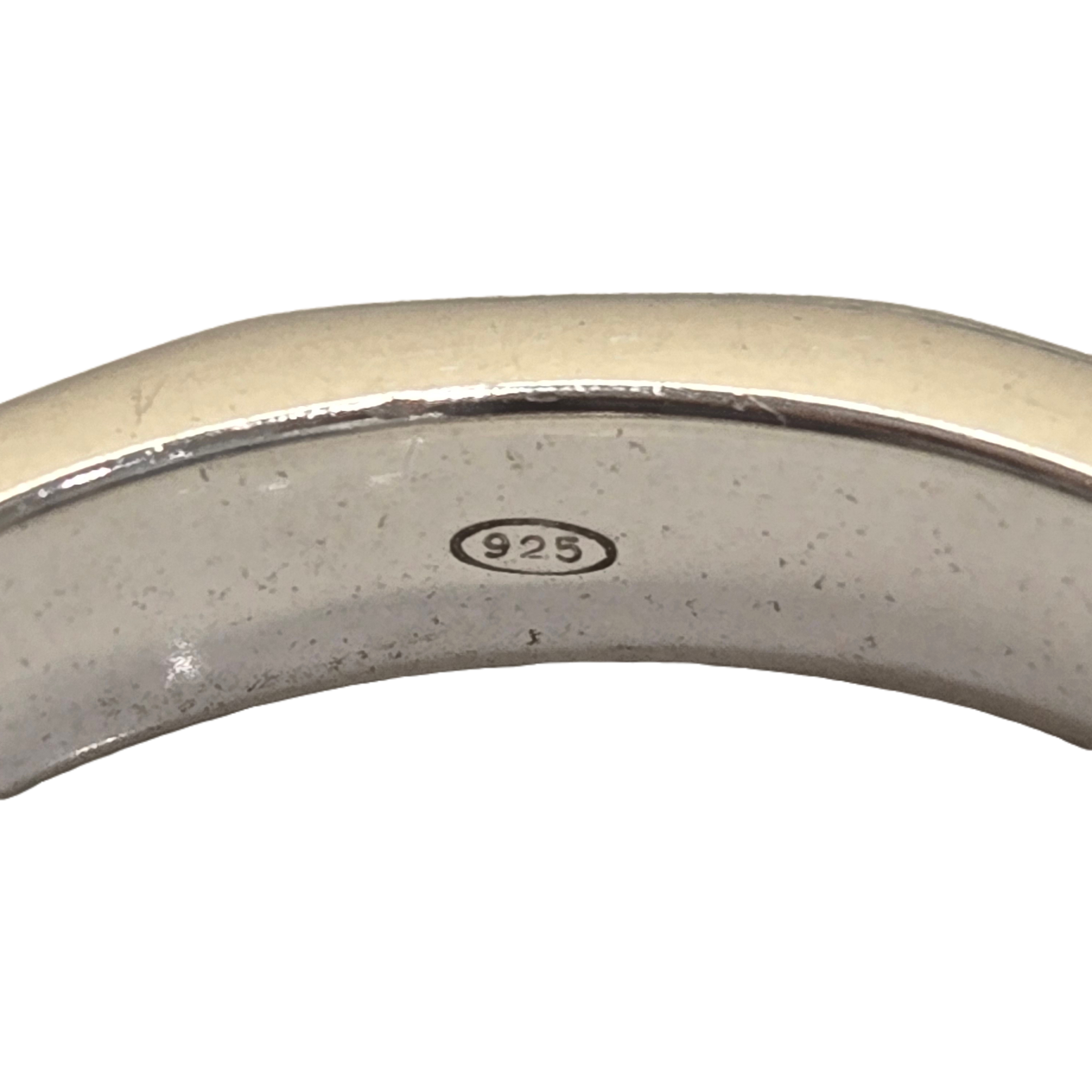 GUCCI グッチ オクタゴン3連リング シルバー 18.9g 13号【432