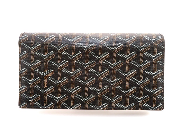 GOYARD ゴヤール リシュリュー2 ブラック コーティングキャンバス