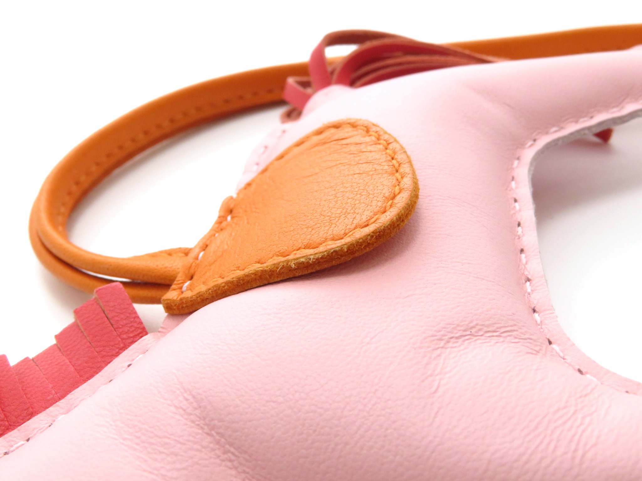 HERMES エルメス ロデオチャームMM ローズサクラ/ブーゲンビリア