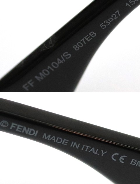 FENDI フェンディ サングラス ロゴ FF イタリア
