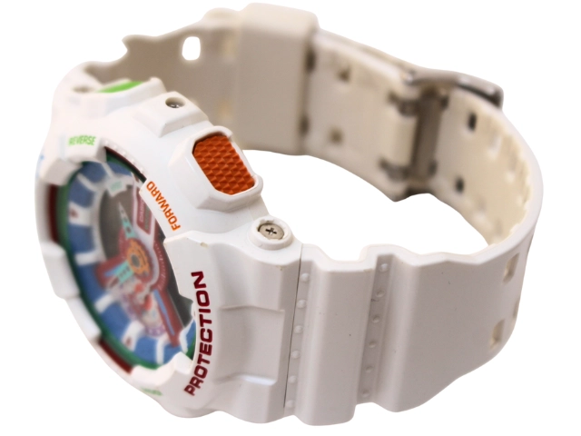 CASIO カシオ 腕時計 G-SHOCK  ホワイト ラバー GA-110MC クォーツ メンズ 2143100524859 【200】