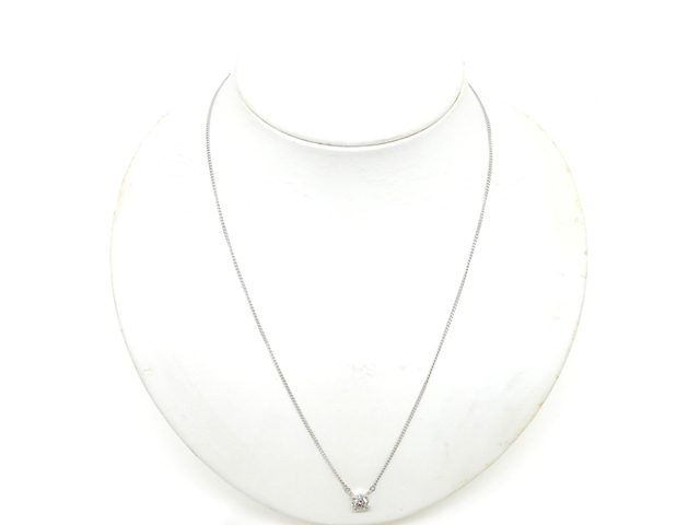JEWELRY 貴金属・宝石 ネックレス PT850 プラチナ ダイヤモンド 5.4g