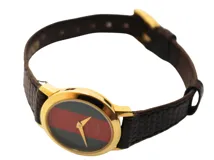 GUCCI クォーツ腕時計 グリーン・レッド グッチ ダイヴ〕ウォッチ（40 mm）グリーン/レッド/グリーン