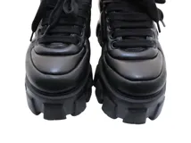 PRADA プラダ 靴 厚底スニーカー 119 モノリス パデッドナッパ
