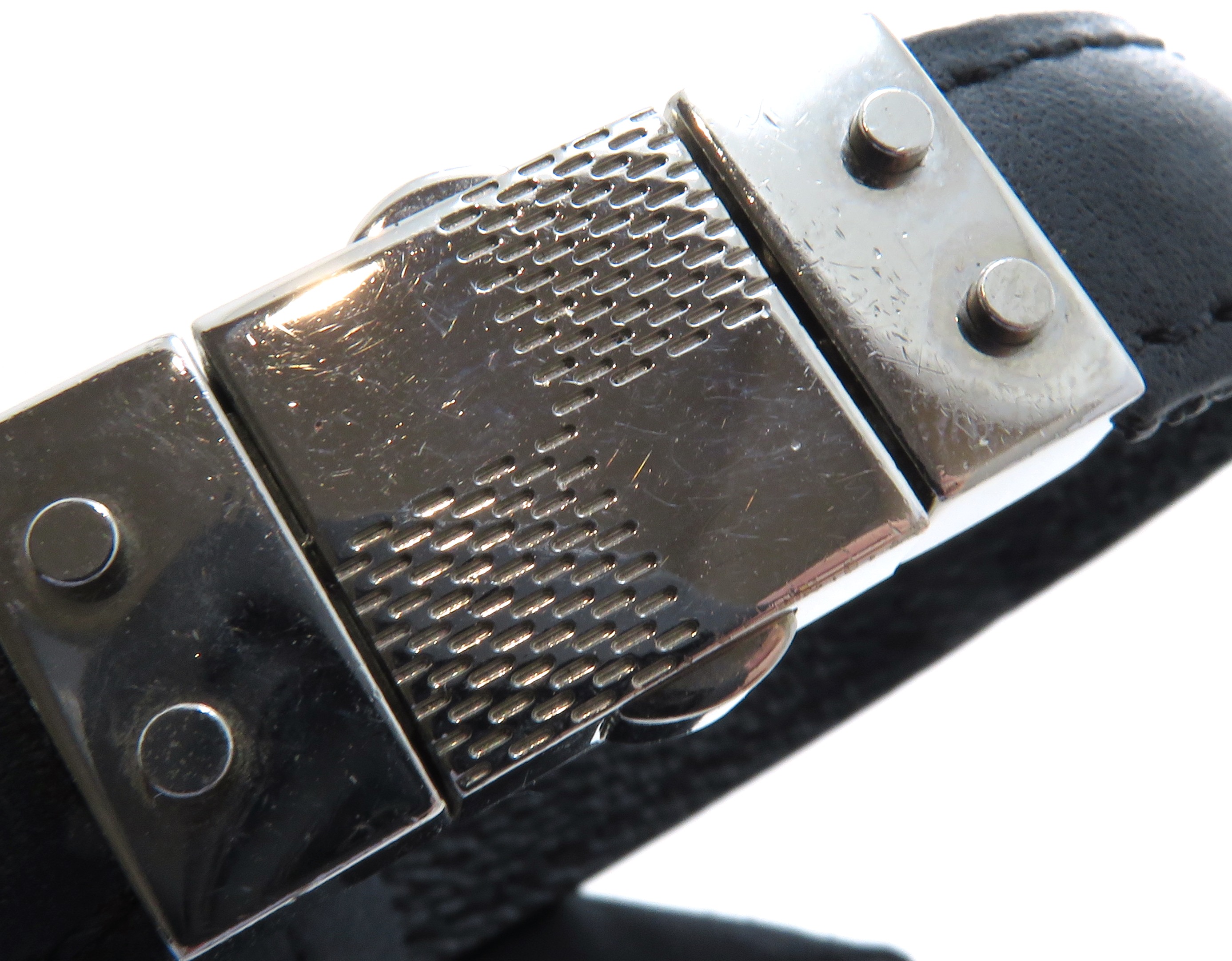 LOUIS VUITTON ルイヴィトン ブラスレ チェックイット M6606E