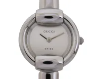 GUCCI グッチ 腕時計 1400L バングルウォッチ サイズS SS シルバー