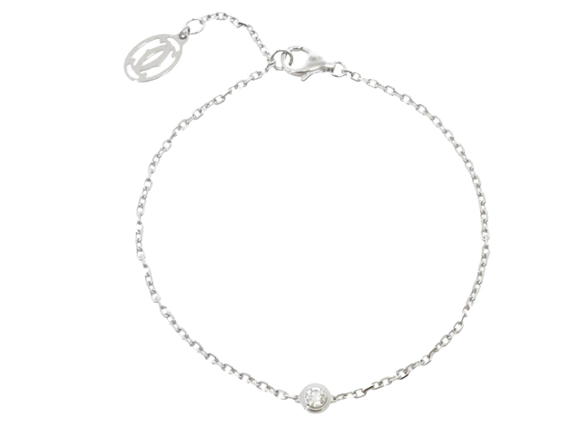 Cartier カルティエ ダムールブレスレット ホワイトゴールド WG