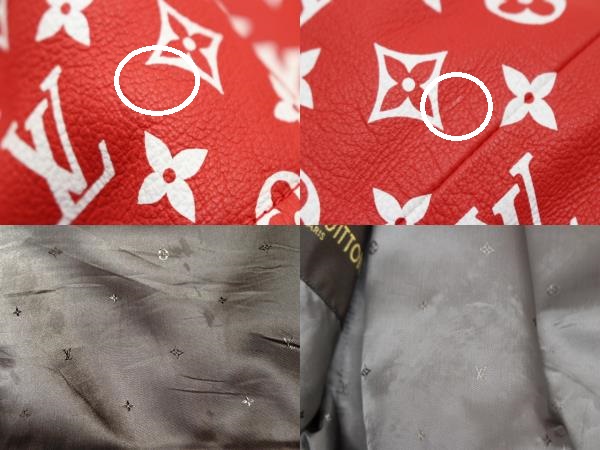 LOUIS VUITTON ルイヴィトン シュプリーム 衣類 ×Supreme Leather