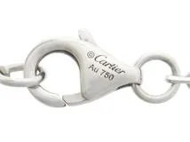 Cartier　カルティエ　ベビーラブネックレス　ダイヤモンド　WG　ホワイトゴールド　セミパヴェ　7.0g　B7013700【200】