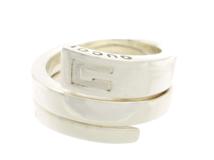 GUCCI　グッチ　スパイラル　リング　指輪　シルバー　SV　11.3g　11号　2148103886065【200】