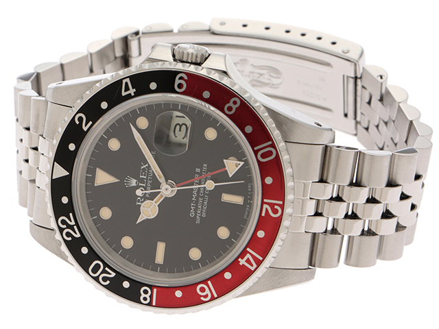 86番 ファットレディ】 ROLEX ロレックス GMTマスターII 16760 SS