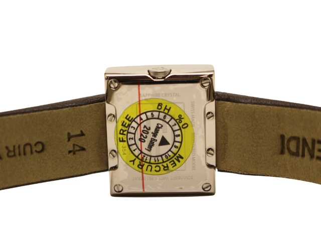 FENDI フェンディ レディース クオーツ レクタンギュラー 2PD F100101701 ブラウン レザー