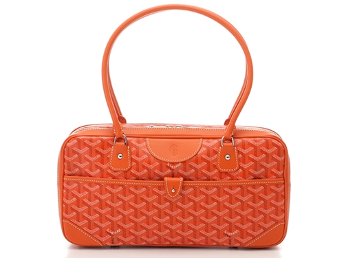 GOYARD ゴヤール ショルダーバッグ サンマルタン オレンジ PVC 【472