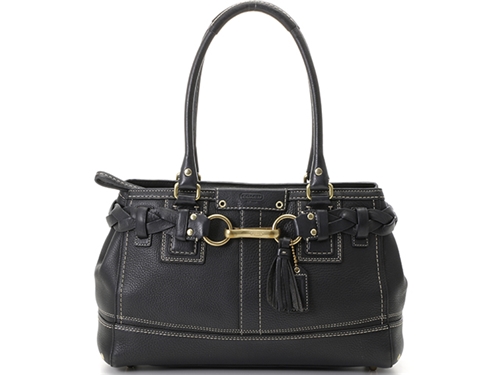 COACH コーチ トートバッグ ブラック レザー 【204】 の購入なら