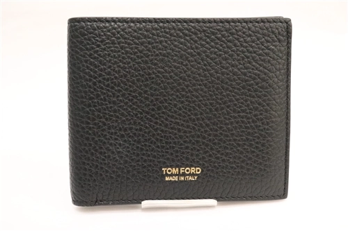 TOM FORD トムフォード サイフ・小物 財布 二つ折り札入れ ブラック