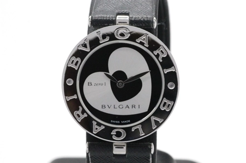 BVLGARI ブルガリ 時計 B-zero1 ダブルハート BZ30S ブラック文字盤
