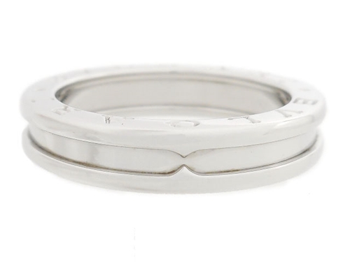 BVLGARI ブルガリ B-zero1リング 1連 XSサイズ ホワイトゴールド
