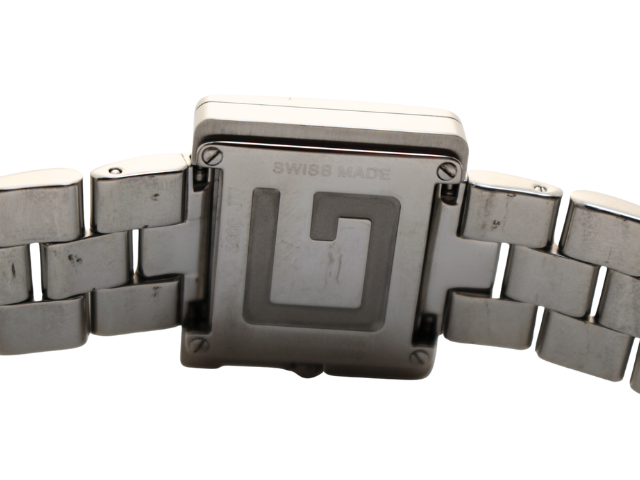 GUCCI グッチ 腕時計 クォーツ 3600J シルバー ブラック文字盤