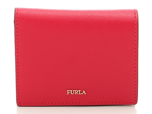 FURLA フルラ サイフ 小物 財布 二つ折ZIP財布 ベージュ レザー