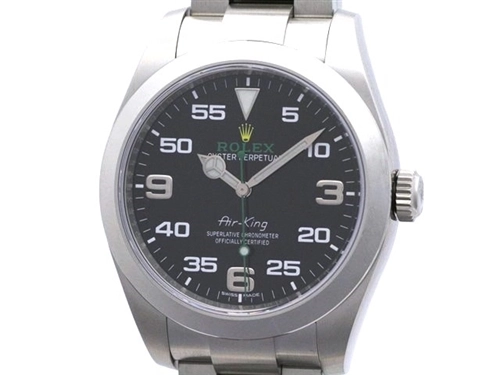 ロレックス 腕時計 エアキング 116900 黒 Dz780571