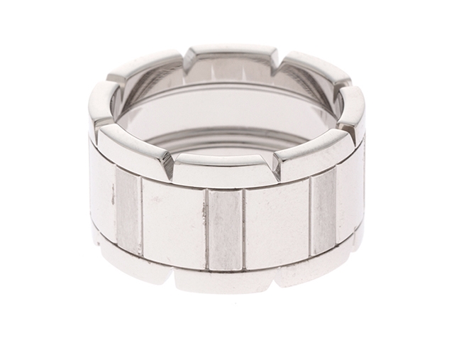 カルティエ Cartier タンクフランセーズリング K18ホワイト