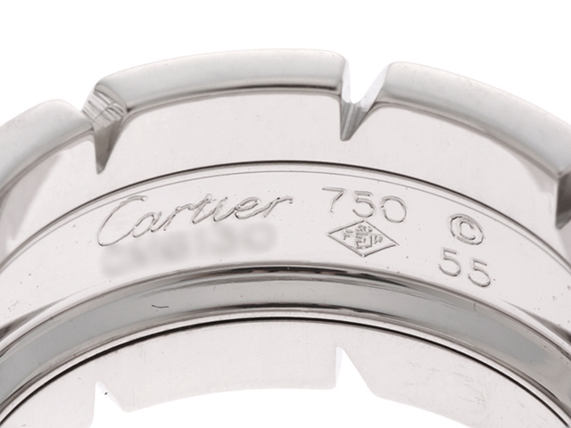 Cartier カルティエ タンクフランセーズワイドリング/ホワイト