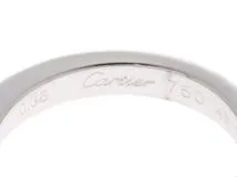 Cartier 貴金属･宝石 リング デートウィズリング/ホワイトゴールド/ダイヤ0.36/5.3g/#49 hh【472】