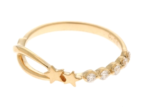 STAR JEWELRY スタージュエリー 貴金属・宝石 リング K18 イエロー