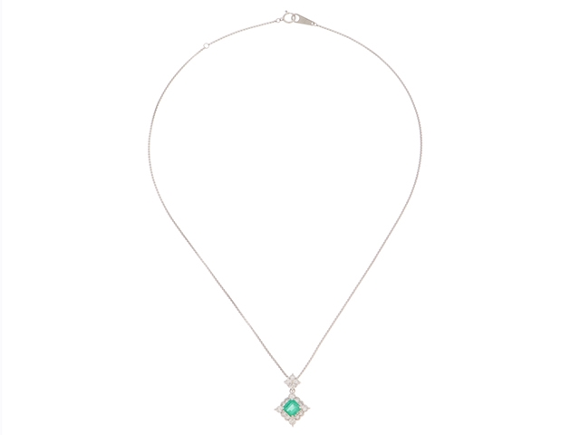 ノンブランドジュエリー ネックレス エメラルド 0.8カラット