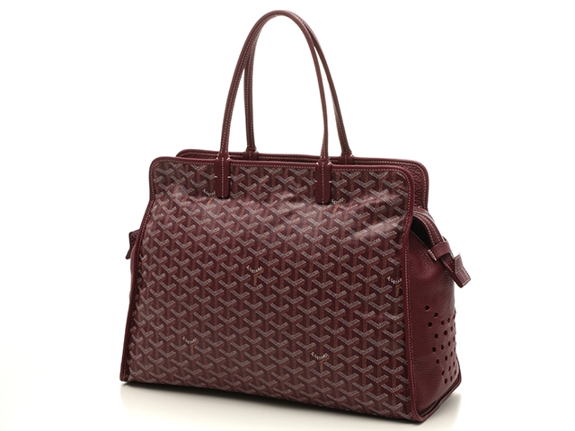 GOYARD ゴヤール アーディPM パープル コーティングキャンバス  