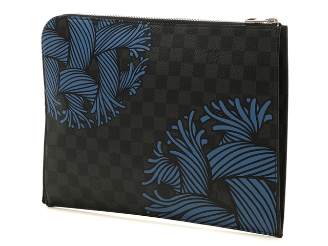 ルイ・ヴィトン ポシェット ジュール GM NM ダミエグラフィット LOUIS VUITTON ルイ・ヴィトン ポシェット ジュールGM クラッチバッグ