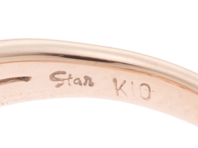 STAR JEWELRY ノンブランドジュエリー ホワイトトパーズ リング K10 WT