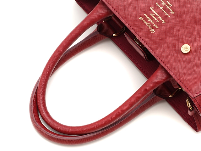 Samantha Thavasa サマンサタバサ ハンドバッグ レザー 赤 レッド