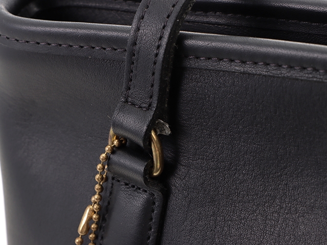 COACH　コーチ　ショルダーバッグ　ブラック　レザー　9996　【474】