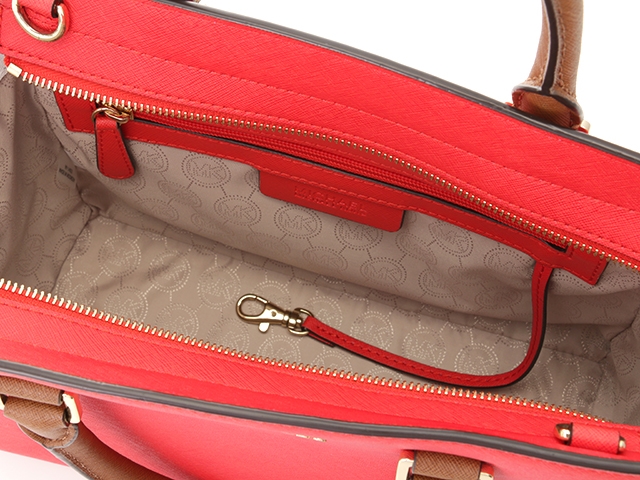 MICHAEL KORS マイケルコース 2WAYショルダーバッグ レッド