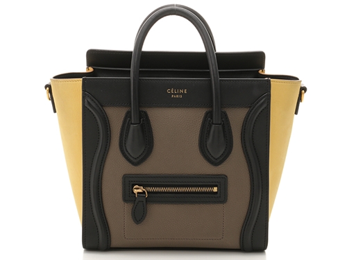 CELINE セリーヌ バッグ ラゲージ トートバッグ ナノ ブラック