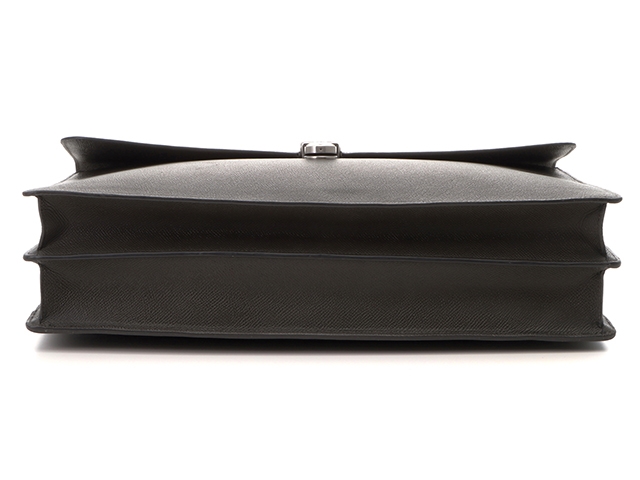 dunhill ダンヒル ビジネスバッグ ボードンレザー カーキグレー レザー