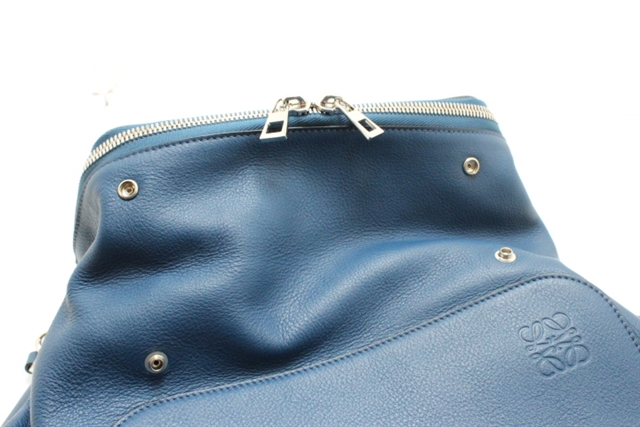 LOEWE ロエベ ゴヤ バックパック リュックサック 316.30.P40 ブルー