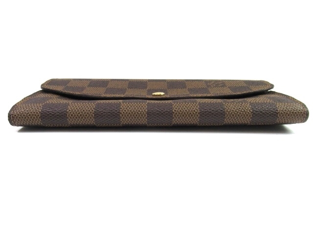Louis Vuitton N63019ダミエ ポルトフォイユエミリー長財布 LOUIS VUITTON ルイ・ヴィトン ダミエ ポルトフォイユエミリー