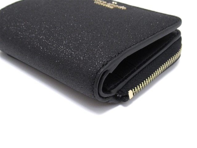 kate spade ブラック 二つ折り財布 ケイトスペードニューヨーク kate spade new york kate spade