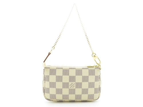 LOUIS VUITTON ルイ・ヴィトン ミニ・ポシェット・アクセソワール ダミエ・アズール N58010【472】HG  の購入なら「質」の大黒屋（公式）