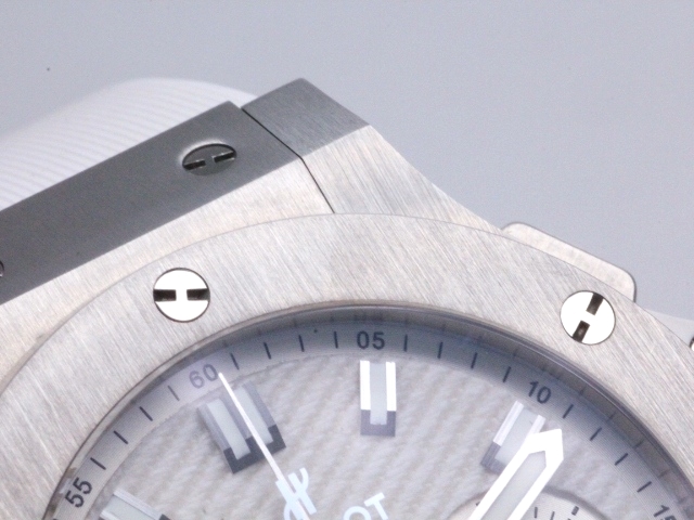 HUBLOT ウブロ ビッグバン ホワイトジーンズ 301.SE.2710.NR.WJ14 日本限定 ステンレススチール/ラバーベルト ジーンズ文字盤 自動巻き メンズ 【430】 image number 8